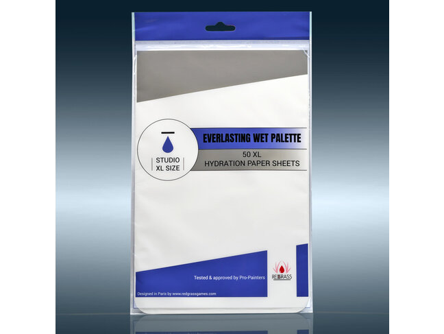 RedGrass Games Hydration Paper Sheets for Studio XL (50)