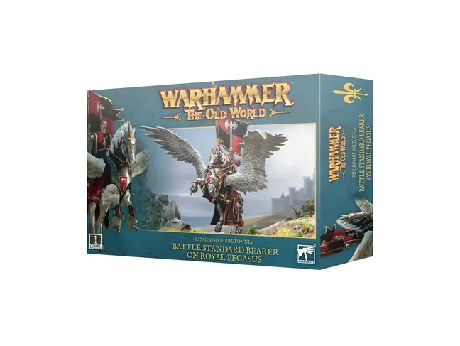 Games Workshop Warhammer Kingdom of Bretonnia: Battle Standard Bearer on Royal Pegasus