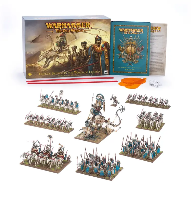 Games Workshop Warhammer Warhammer The Old World - Core Set: Tomb Kings of Khemri Edition (de)