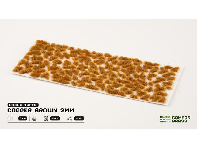 Gamers Grass Copper Brown 2mm