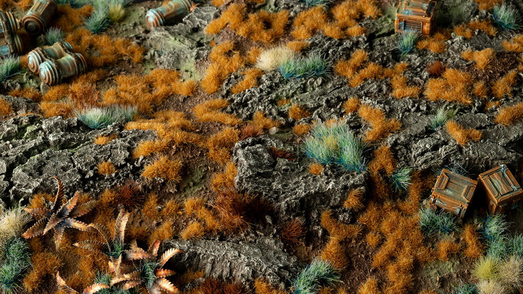 Gamers Grass GamersGrass: Tufts - Copper Brown 2mm