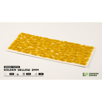 Gamers Grass Golden Yellow 2mm