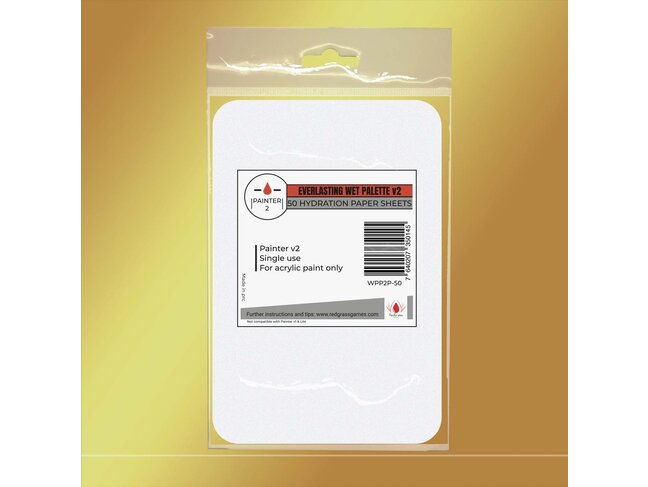 RedGrass Games Hydration Paper Sheets for Painter V2 (50)