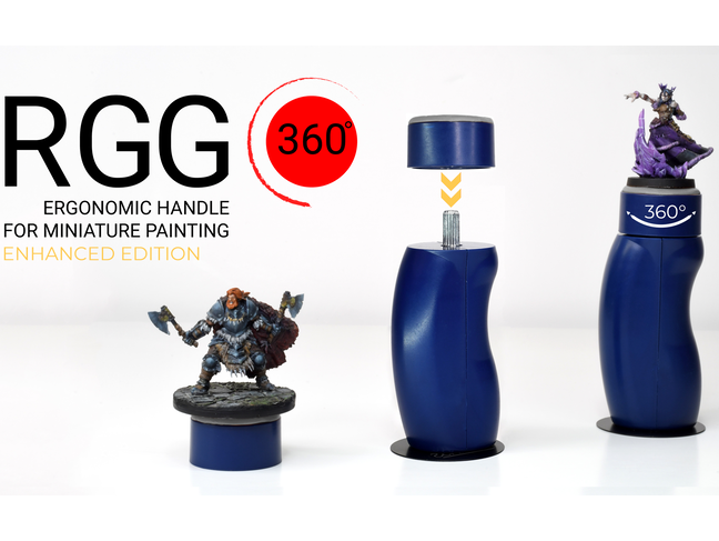 RedGrass Games RGG360 Miniature Painting Handle V2