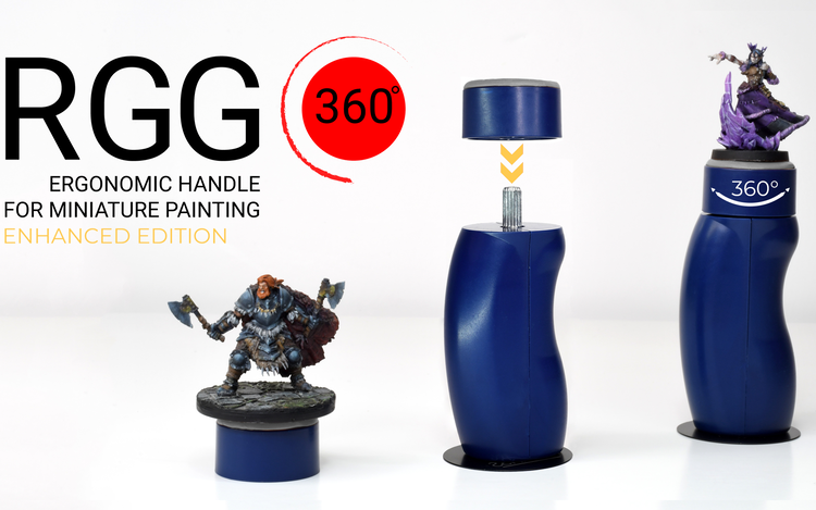 RedGrass Games RedGrass Games: 360 Miniature Painting Handle V2