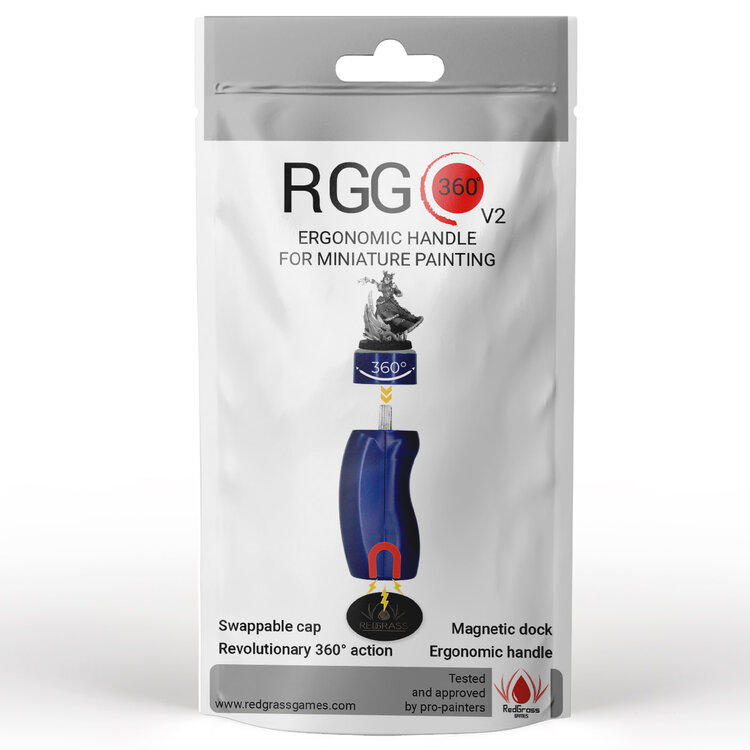 RedGrass Games RedGrass Games: 360 Miniature Painting Handle V2