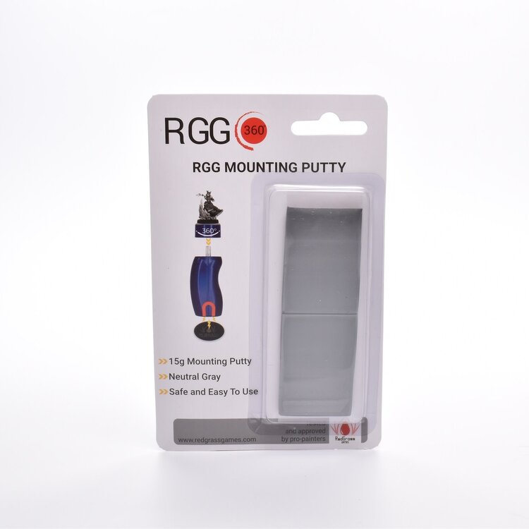 RedGrass Games RedGrass Games: Mounting Putty for RGG 360 Painting Handle V2 - Neutral Grey