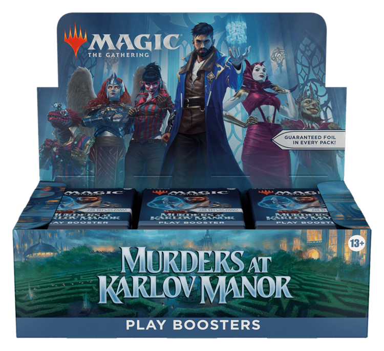 Magic: The Gathering Wizards of the Coast - Magic: The Gathering: Murders at Karlov Manor: Play Booster Display (en)