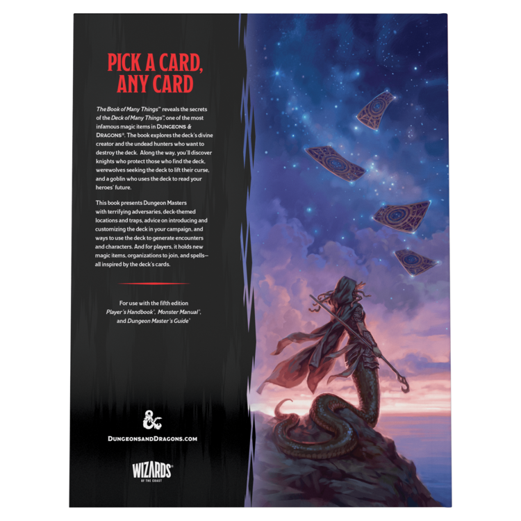 Wizards of the Coast Wizards of the Coast - Dungeons & Dragons: The Deck of Many Things