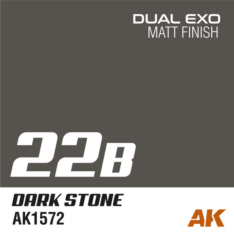 AK Interactive AK Interactive: Dual Exo 22B - Dark Stone 60ml
