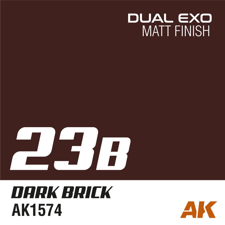 AK Interactive AK Interactive: Dual Exo 23B - Dark Brick 60ml
