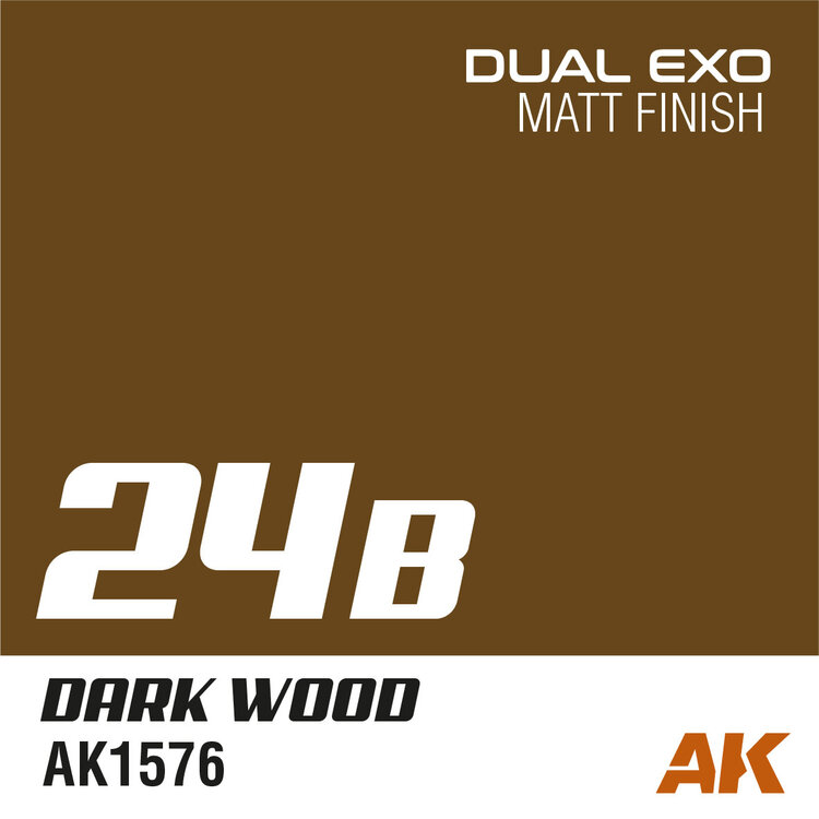 AK Interactive AK Interactive: Dual Exo 24B - Dark Wood 60ml