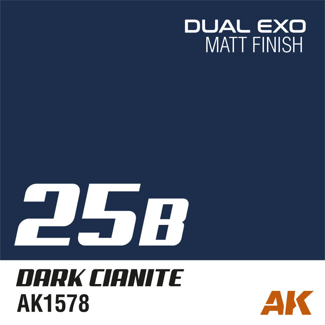 AK Interactive AK Interactive: Dual Exo 25B - Dark Cianite 60ml