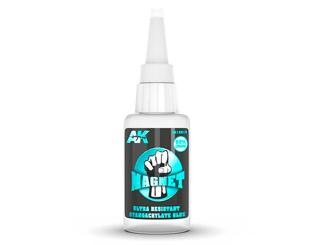AK Interactive Magnet Ultra Resistant Cyanocrylate Glue (Super Glue)