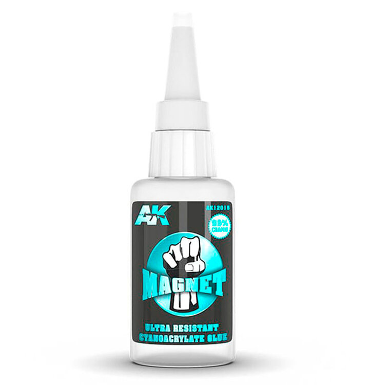AK Interactive AK Interactive: Magnet Ultra Resistant Cyanocrylate Glue (Super Glue)