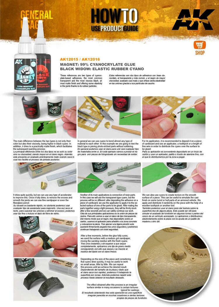 AK Interactive AK Interactive: Magnet Ultra Resistant Cyanocrylate Glue (Super Glue)