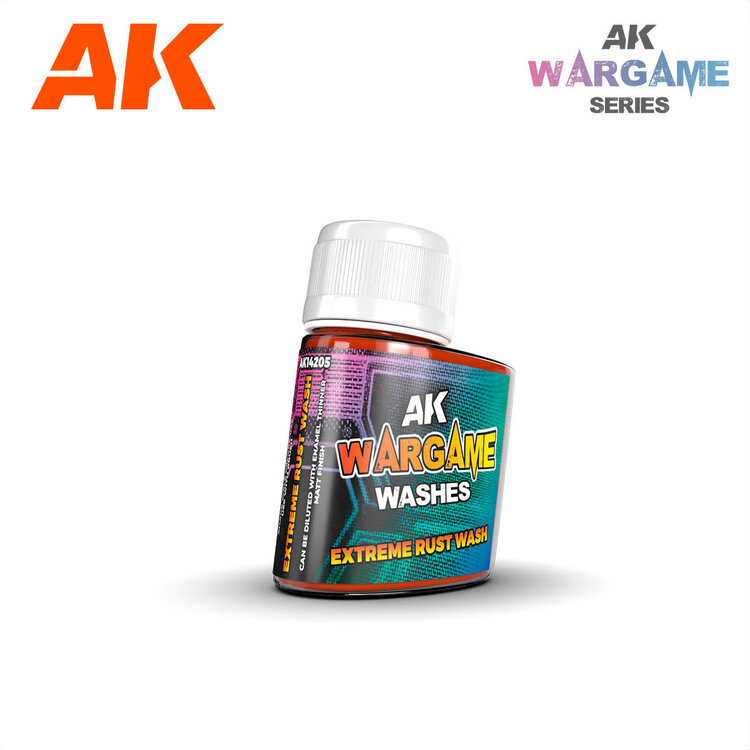 AK Interactive AK Interactive - Wargame: Extreme Rust Wash
