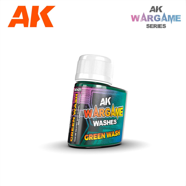 AK Interactive AK Interactive - Wargame: Green Wash