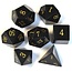 Würfelz Obsidian - 7 Die Stone Set