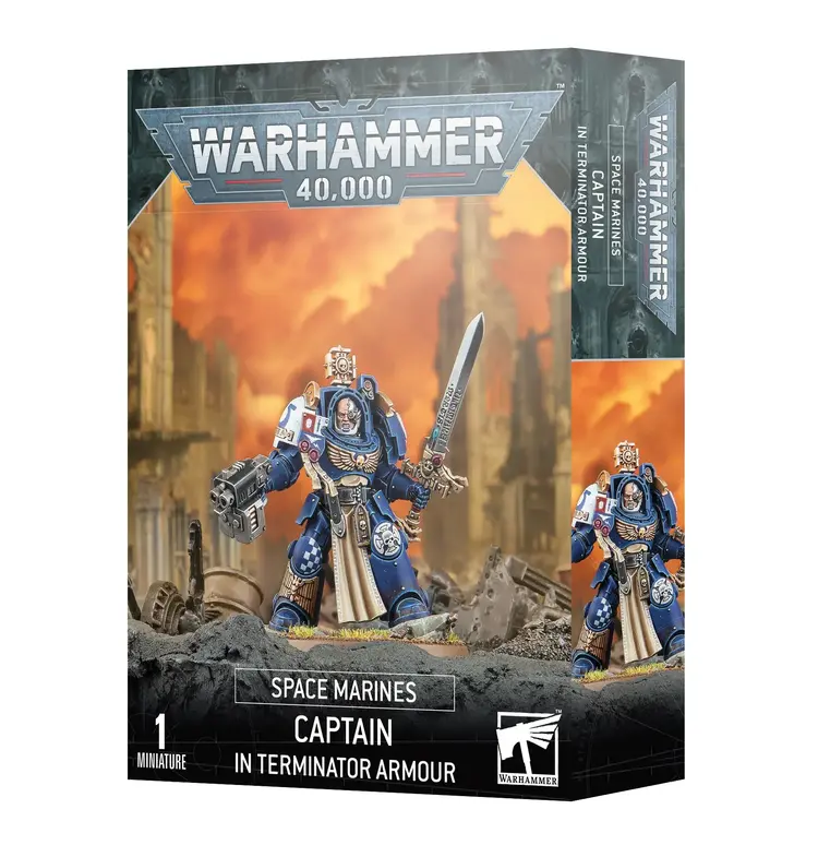 Games Workshop Warhammer Warhammer 40000 - Space Marines: Captain in Terminator Armour