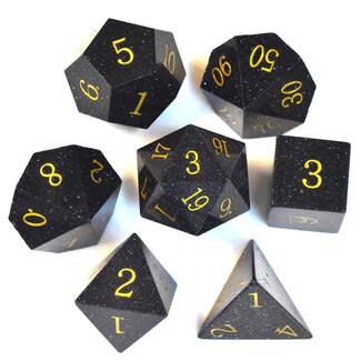 Würfelz Blue Sandstone - 7 Die Stone Set