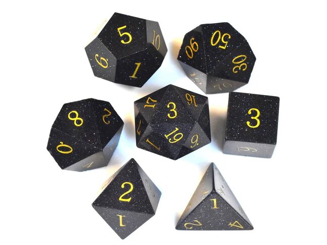 Würfelz Blue Sandstone - 7 Die Stone Set