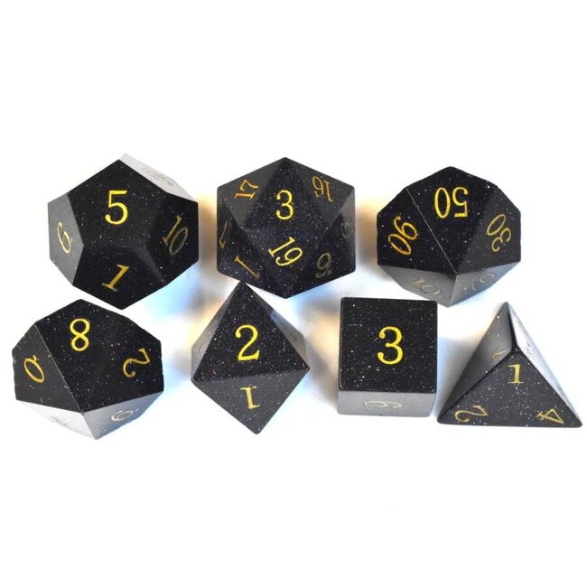 Würfelz Blue Sandstone - 7 Die Stone Set