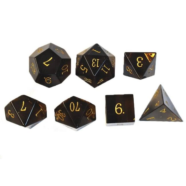 Würfelz Würfelz: Artificial Tea Crystal - 7 Die Stone Set