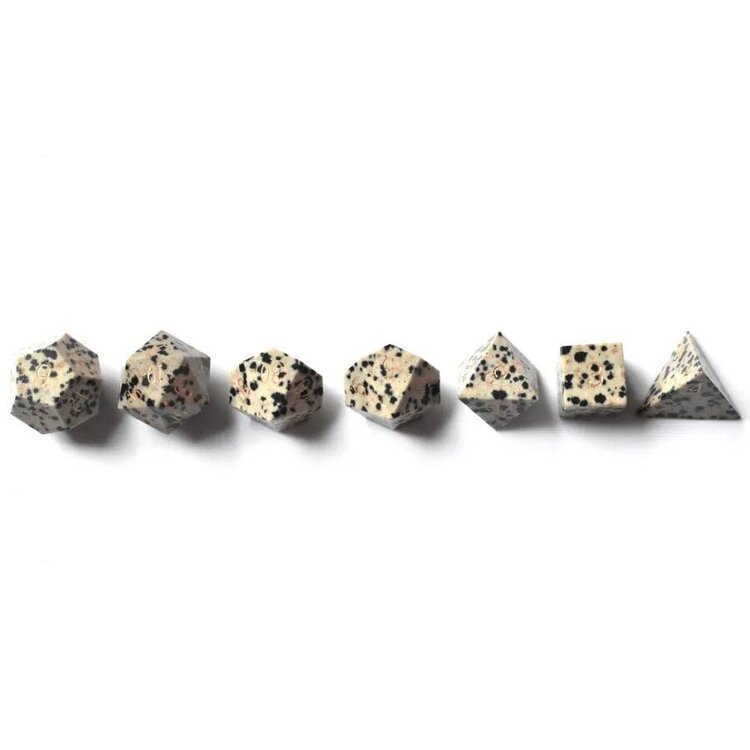 Würfelz Spotted Stone - 7 Die Stone Set