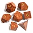 Würfelz Goldstone - 7 Die Stone Set