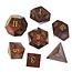 Würfelz Golden Swan - 7 Die Stone Set