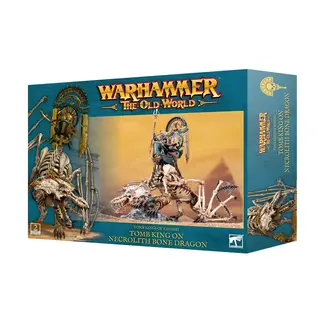 Games Workshop Tomb Kings of Khemri: Tomb King on Necrolith Bone Dragon