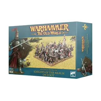 Games Workshop Kingdom of Bretonnia: Knights of the Realm on Foot