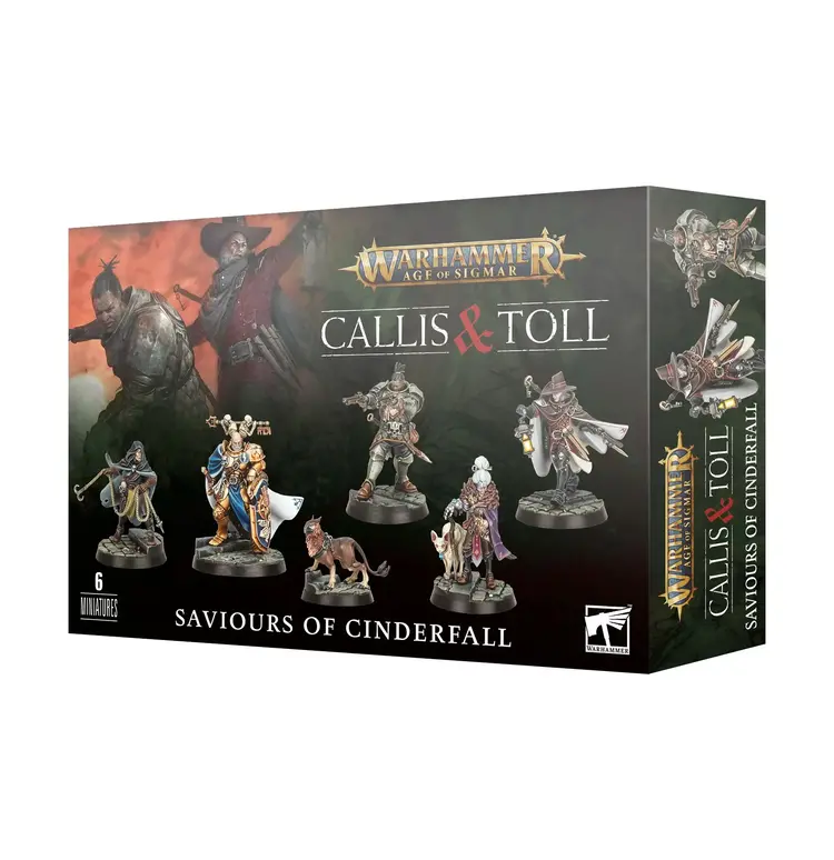 Games Workshop Warhammer Warhammer Age of Sigmar - Stormcast Eternals: Callis & Toll - Saviours of Cinderfall