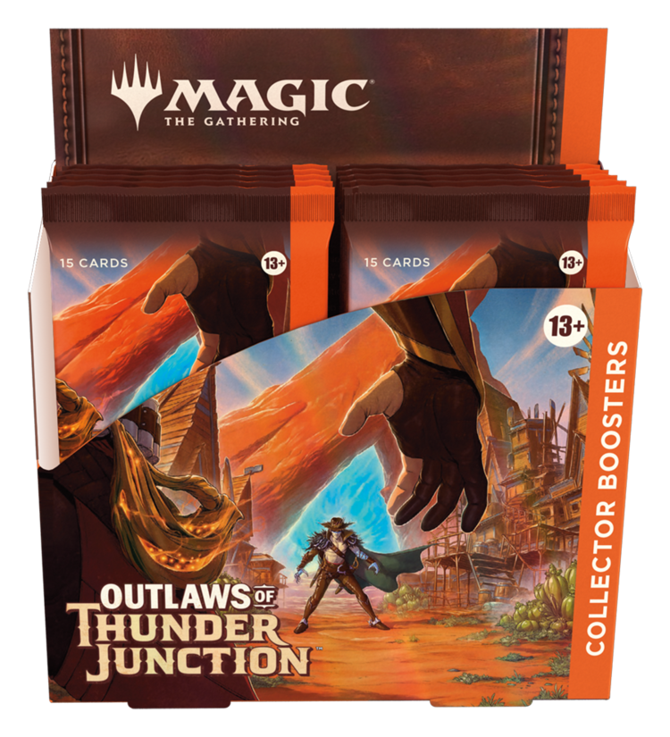 Magic: The Gathering Wizards of the Coast - Magic: The Gathering - Outlaws of Thunder Junction: Collectors Booster Display (en)