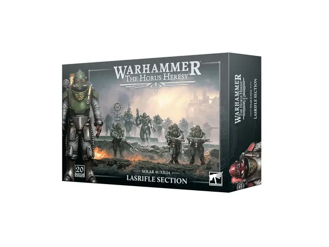 Games Workshop Warhammer Solar Auxilia: Lasrifle Section