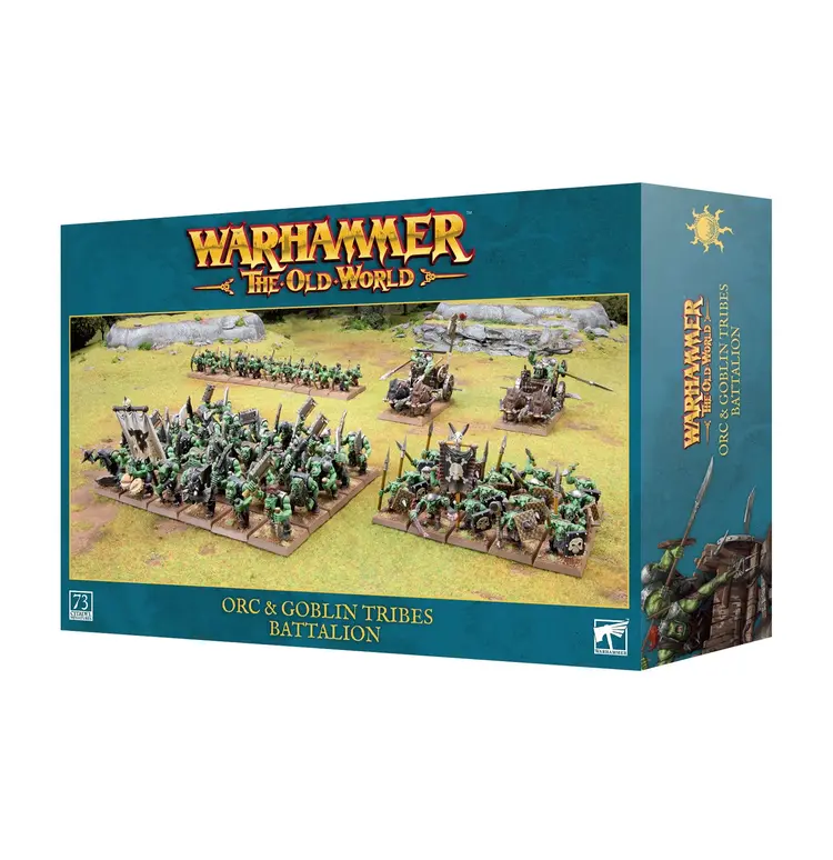 Games Workshop Warhammer Warhammer The Old World - Orc & Goblin Tribes: Battalion