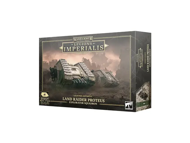 Games Workshop Warhammer Legions Imperialis: Land Raider Proteus Explorator Squadron