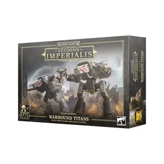 Games Workshop Legions Imperialis: Warhound Titans with Ursus Claws and Melta Lances