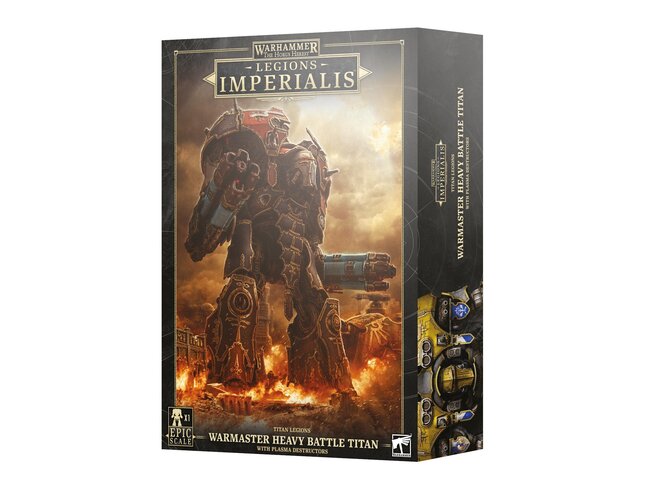 Games Workshop Warhammer Legions Imperialis: Warmaster Heavy Battle Titan with Plasma Destructors
