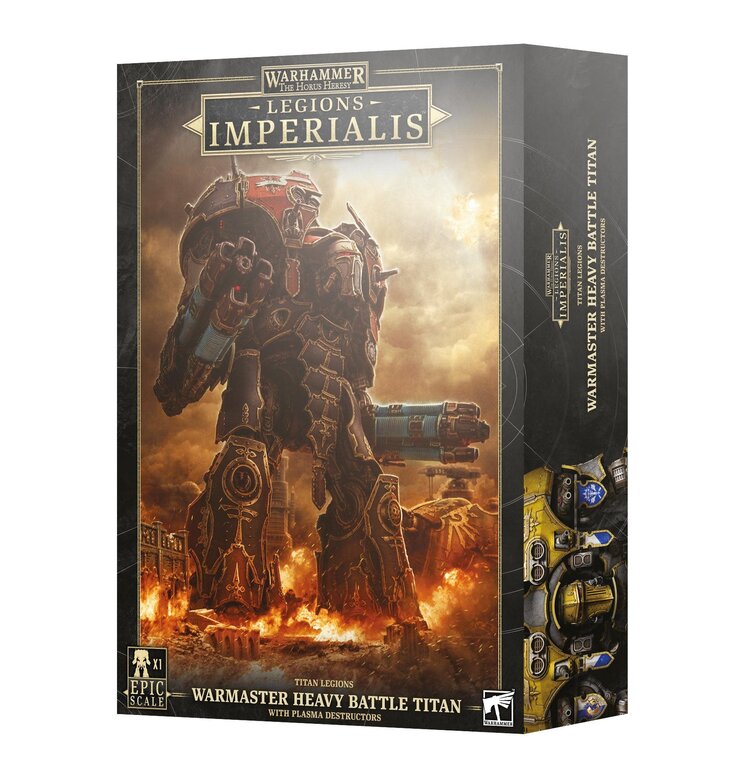 Games Workshop Warhammer Games Workshop - Legions Imperialis: Titan Legions - Warmaster Heavy Battle Titan with Plasma Destructors