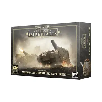Games Workshop Legions Imperialis: Medusa and Basilisk Batteries