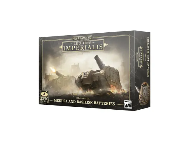 Games Workshop Warhammer Legions Imperialis: Medusa and Basilisk Batteries