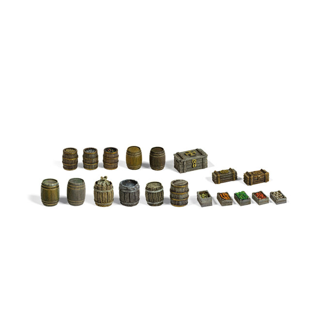 AK Interactive AK Interactive - Wargame - Scenography: Barrels & Boxes