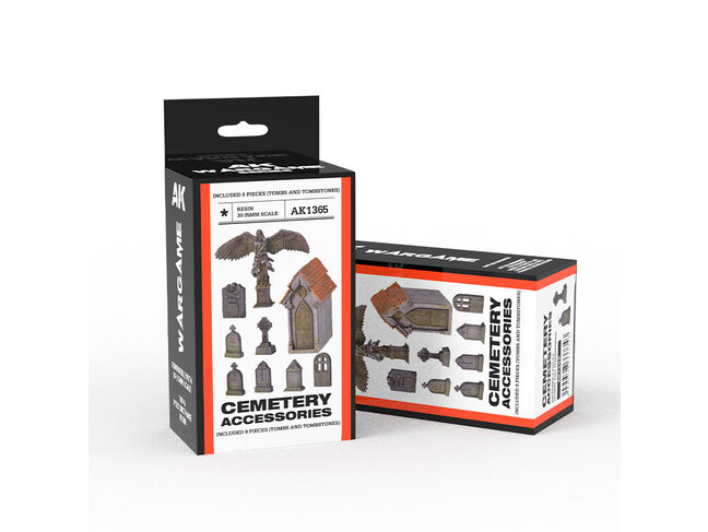 AK Interactive Wargame - Scenography: Cemetery Accesoires