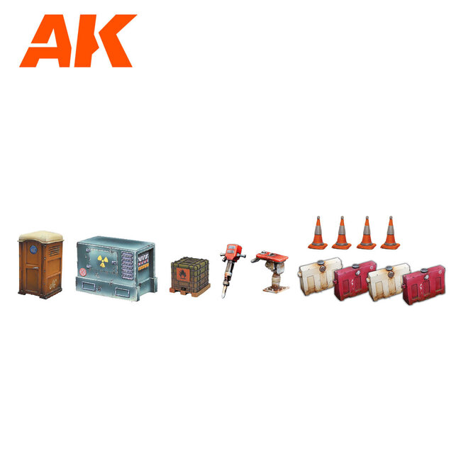 AK Interactive AK Interactive - Wargame - Scenography: Construction