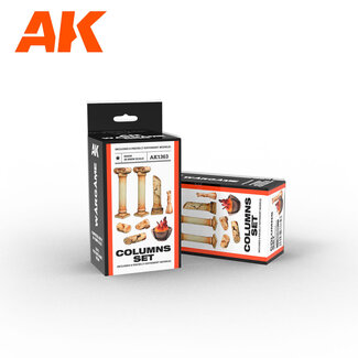 AK Interactive Wargame - Scenography: Columns Set
