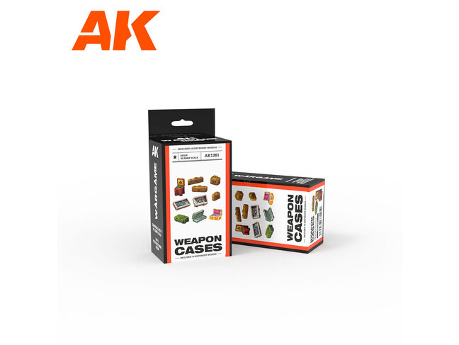 AK Interactive Wargame - Scenography: Weapon Cases