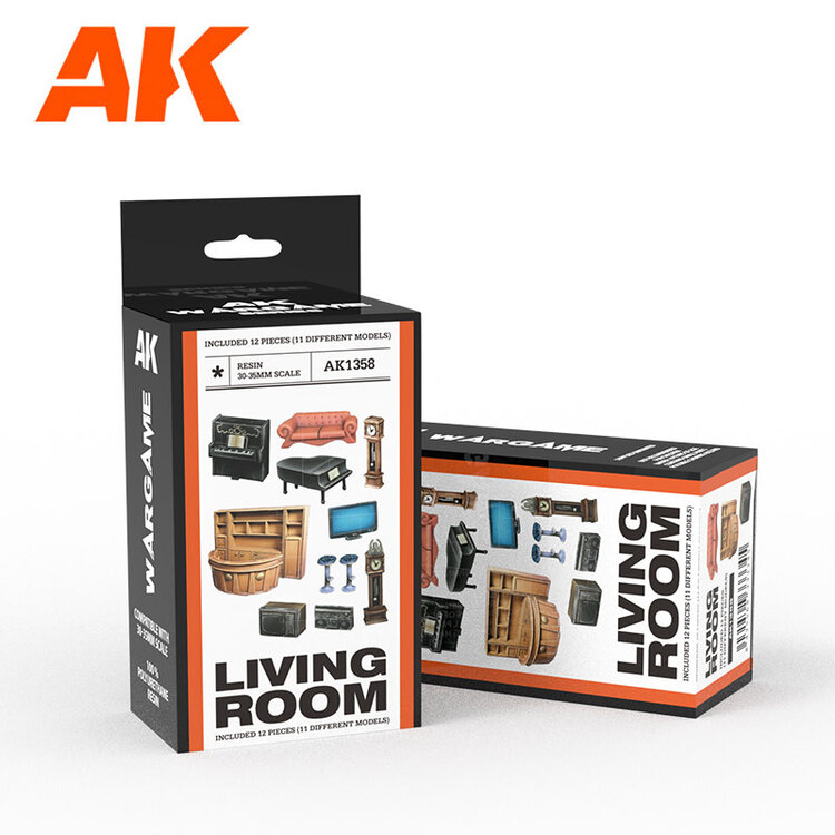 AK Interactive AK Interactive - Wargame - Scenography: Living Room