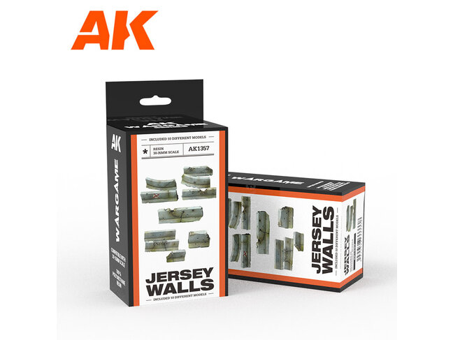 AK Interactive Wargame - Scenography: Jersey Walls